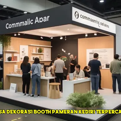 jasa dekorasi booth pameran kediri terpercaya